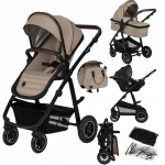 Universaalne vanker Lionelo Amber 3in1, beež v.