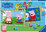 Maalimine numbrite j&auml;rgi Ravensburger CreArt Peppa Pig, mitmev&auml;rviline
