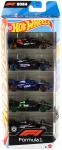 Autode komplektid Mattel Hot Wheels Race Team Formula 1 JGF58, 1:64, mitmev&auml;rviline