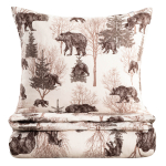 Voodipesukomplekt Homla Urso 759307, pruun v., 70 x 80 cm, 140 x 200 cm