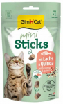 Kassimaius Gimcat Mini Sticks With Salmon & Quinoa, liha/l&otilde;he, 0.050 kg