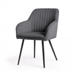 Toolide komplekt Akord Florence, matt, grafiit v., 51.5 cm x 42.5 cm x 82 cm, 6 tk