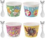 J&auml;&auml;tisepokaal, komplekt Orion, 280 ml, 9 cm x 7 cm, &Oslash; 7 cm, mitmev&auml;rviline, plastik