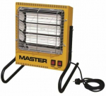 Infrapuna k&uuml;tteseade Master TS3A, 2.4 kW, Kollane v.