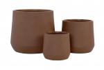 Lillepott Domoletti LT14955-3S, keraamiline/savi, &Oslash; 49 cm, punane v.
