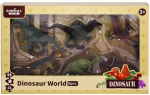 Kujukeste komplekt, dinosaurus Animal Dinosaur World, 6 tk, mitmev&auml;rviline