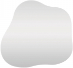 Peegel House Nordic Palermo, rippuv, 50 cm x 55 cm (kahjustatud pakend)