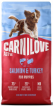 Kuiv koeratoit Carnilove Active Puppy, kalkun/l&otilde;he, 12 kg
