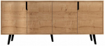 Konsoollaud Kalune Design Latina Modern 180, tammepuidu imitatsioon v., 45 cm x 180 cm x 80 cm
