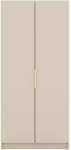 Riidekapp Mirtillo, ka&scaron;miir v., 60 cm x 100 cm x 216 cm, 2 tk