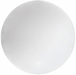 Peegel Vento Milano 60, valgustusega, rippuv, 60 cm x 60 cm, valge v.