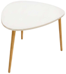Kohvilaud Kalune Design Peka 165, pruun v./valge v., 50 cm x 90 cm x 52 cm