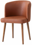 Toolide komplekt Kalune Design Zen 4234 974NMB1949, matt, pruun v./oranž v., 57 cm x 57 cm x 81 cm, 2 tk