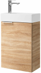 Vannitoakapp valamuga Riva SA40A-5, sonoma tamm v., 22 cm x 40 cm x 64 cm