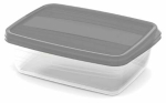 Toiduainekarbi komplekt Curver Vedo 0803518Q58, 1.75 l, 22 cm x 16 cm, hall v., 2 tk
