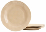 Taldrikute komplekt magustoidu Homla Isernia, &Oslash; 20 cm, beež v.