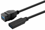 Kaabel Vivolink Pro Keystone PROKEYUSB3AFF0.2B USB 3.0 Type A Female, USB Type A Female, 0.2 m, must v.