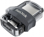 USB m&auml;lupulk SanDisk Ultra Dual, hall v., 128 GB