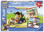 Pusle 3in1 Ravensburger Paw Patrol 093694, 18 cm x 18 cm, 147 tk, mitmev&auml;rviline