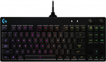 Juhtmega m&auml;nguklaviatuur Logitech G Pro GX Blue, Inglise (INT), must v.