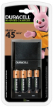 Akulaadija Duracell Charger CEF27 + 2xAA/LR6 + 2xAAA/LR4