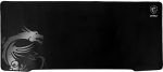 Hiirematt MSI, 40 cm x 90 cm x 0.3 cm, must v.