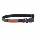 Kaelarihm koertele Amiplay Adjustable, roheline v./mitmev&auml;rviline, 450 - 700 mm x 25 mm, XL