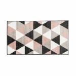 Vaip Domoletti Loto 523_HR5 X, eriv&auml;rviline/must/roosa, 120 cm x 67 cm