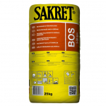 Segu Sakret BOS, tasandav, 25 kg