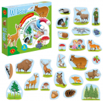 Magnetid Alexander Magnets In The Forest, 27 cm, mitmev&auml;rviline, 21 tk