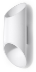 Valgusti seinale Sollux Penne 30 SL.0108, G9, 1 x 40 W, valge v. / valge v.