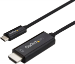 Adapter StarTech USB C to HDMI USB Type-C, HDMI, 1 m, must v.