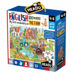 Pusle Headu Easy English, 60 cm x 43 cm, 108 tk, mitmev&auml;rviline