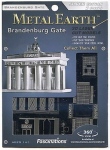 3D-pusle Metal Earth Brandenburg Gate MMS025, 6.1 cm x 3 cm, h&otilde;be v.