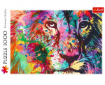 Pusle Trefl Colourful Lion 10707, 68.3 cm x 48 cm, 1000 tk, mitmev&auml;rviline