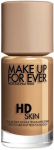 Vedel jumestuskreem Make Up For Ever HD Skin, hele pruun v., 3y46 warm cinnamon, 30 ml