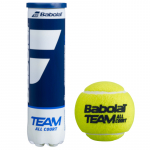 Tennisepallide komplekt Babolat Team All Court 1616, kollane, 4 tk