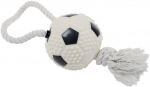 M&auml;nguasi koerale, pall Zolux Squeaky Soccerball 480778, 10 cm, valge
