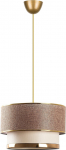 Valgusti rippuv Opviq Cake 390FLH1817, E27, 1 x 60 W, kuldne v.
