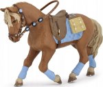 M&auml;ngukujuke Papo Young Riders Horse 427431, 11.7 cm, sinine v./pruun v.