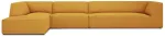 Nurgadiivan Micadoni Home Ruby 5 Seats, kollane v., vasak, 366 x 180 cm x 69 cm