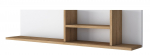 Seinariiul Kalune Design AE103 2641, valge v./p&auml;hklipuu v., 25 cm x 120 cm x 19.8 cm