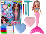 Kaunistuskomplekt Lean Toys DIY Mermaid, mitmev&auml;rviline
