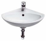 Vannitoa kraanikauss Cersanit Sigma, keraamiline, 36.5 cm x 34 cm x 16 cm, valge