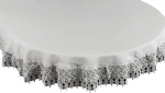Laudlina ovaalne G11-01, valge v., 140 x 220 cm