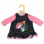 Kleit nukule Zapf Creation Baby born Jeans Dress, must v./roosa v.