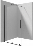 Du&scaron;isein Deante Walk-in, 100 cm x 195 cm, must v.
