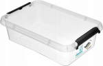 Kaanega hoiukarp, esemete hoidmiseks Orplast 1312, 3.1 l, l&auml;bipaistev v., 29 x 20 x 8 cm