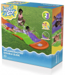 T&auml;ispuhutav veelium&auml;gi Bestway H20 GO Double Slide, 488 cm