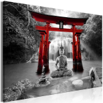Reproduktsioon Artgeist Buddha Smile KR33, 30 cm x 20 cm